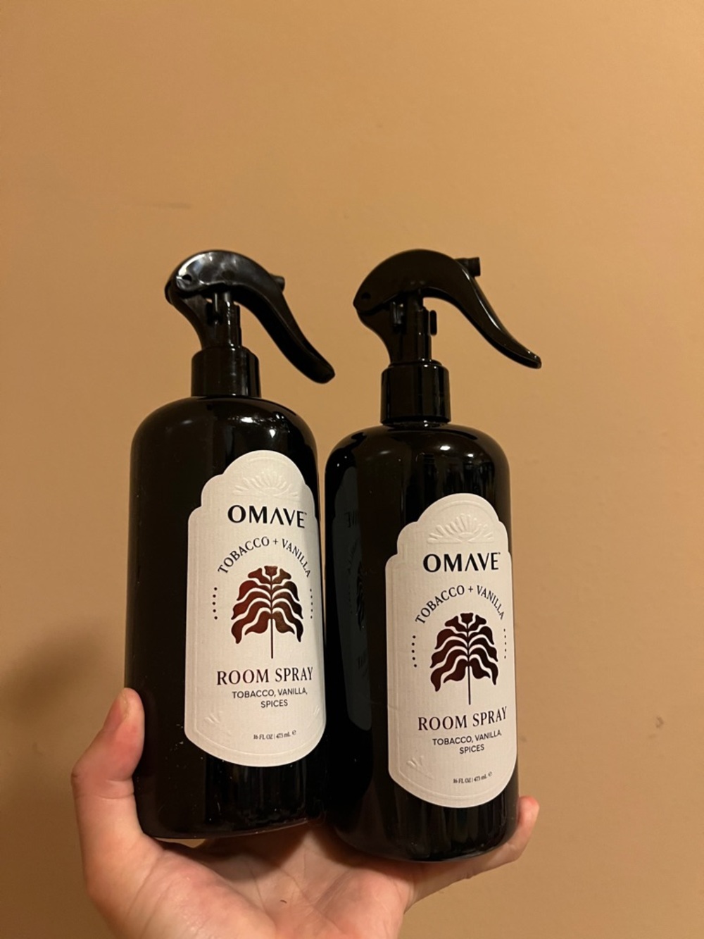 2X TOBACCO VANILLA & SPICES Room Spray by OMAVE